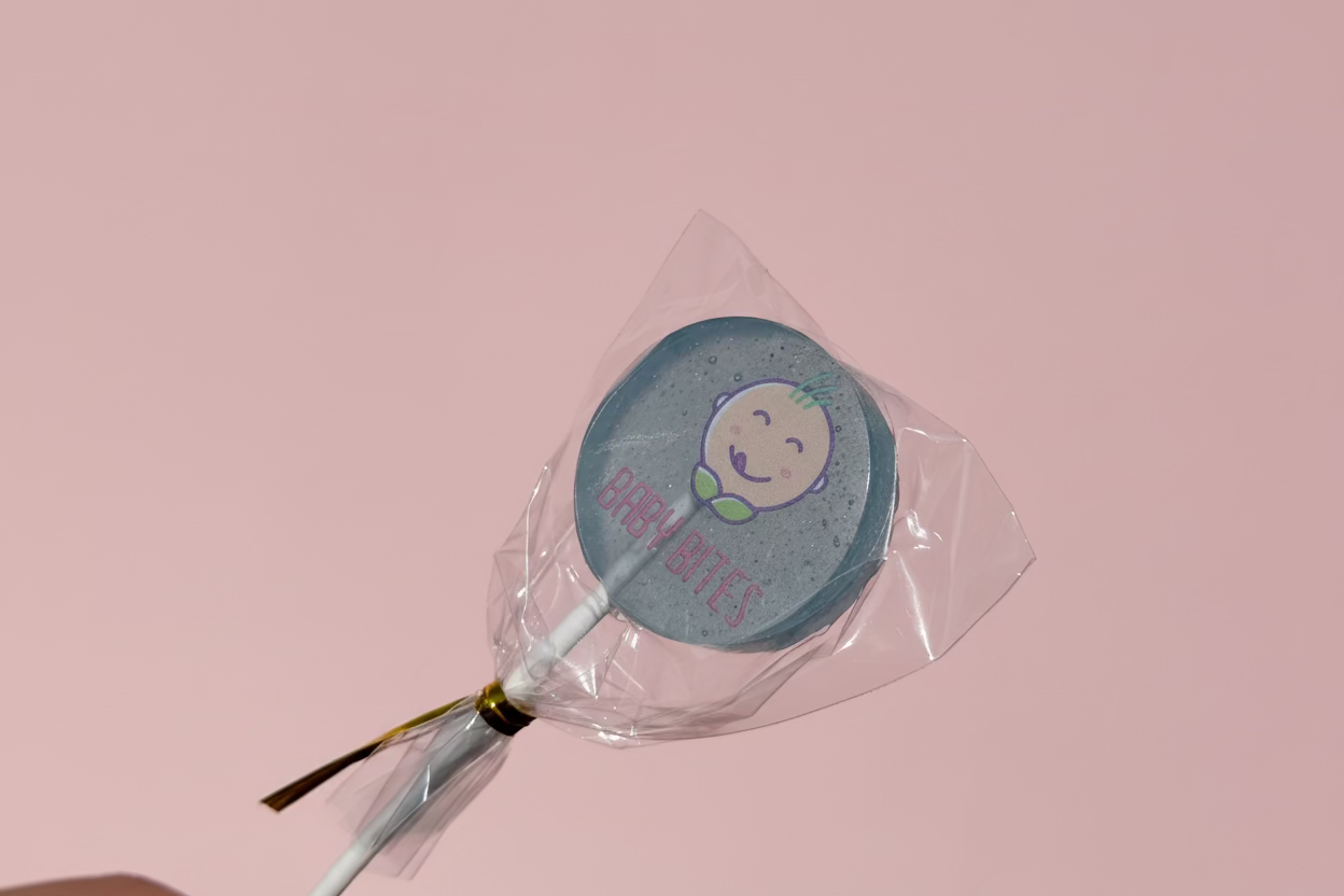 Elderberry lollipops